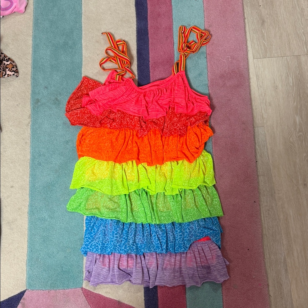 Pitusa Ruffle Dress